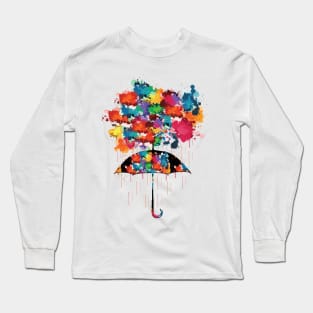 Rainbow rainy day Long Sleeve T-Shirt